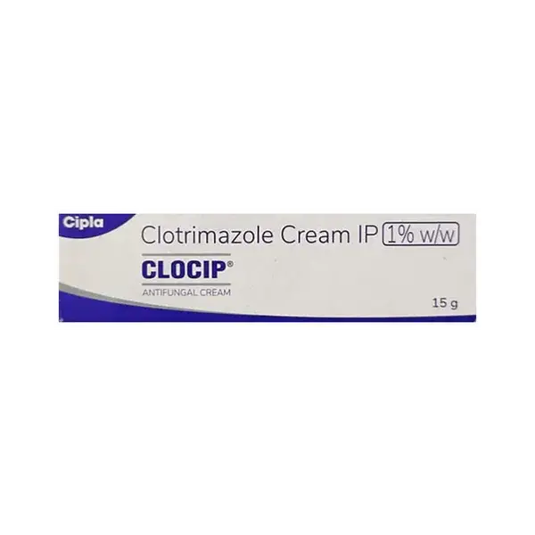 Clocip Clotrimazole Cream for Skin Infections (15 gm)